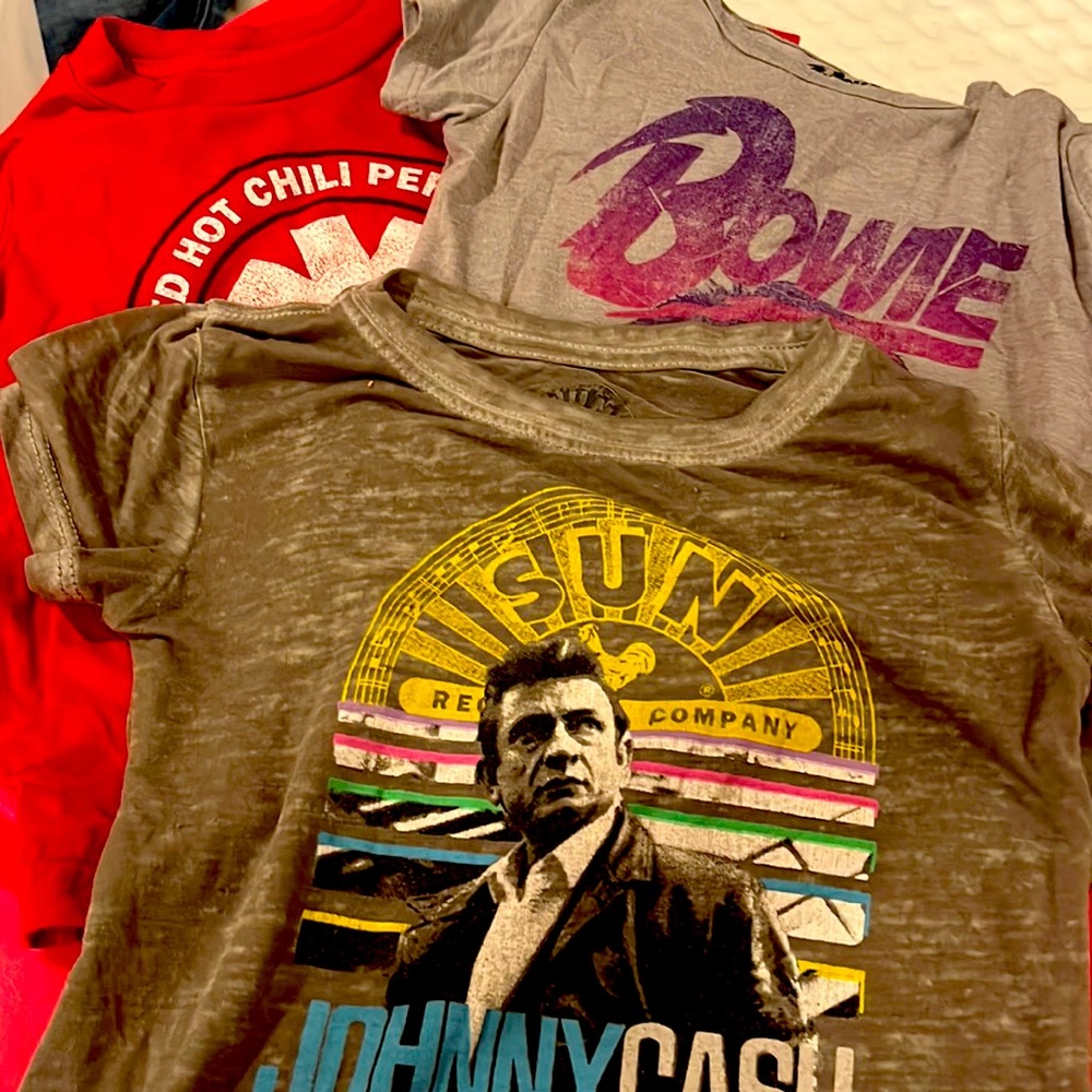 Lot of three Band TShirts